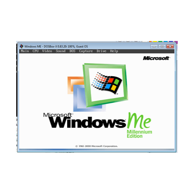 OS image for dosbox-x / Windows ME