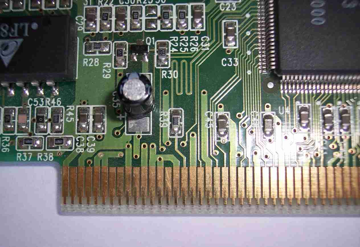 pci card slot - side b